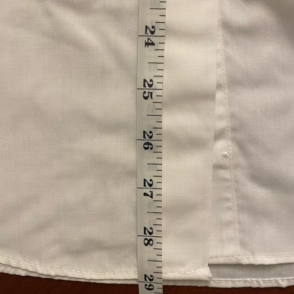 Embroidered Shirt White LARGE - Picture 8 of 10